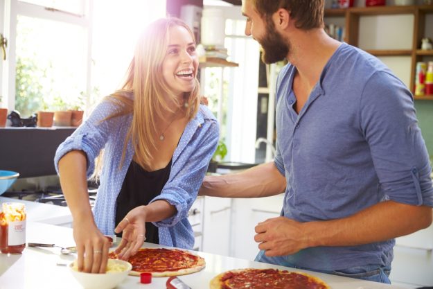 Geschenkgutschein zum Valentinstag – Zusammen kochen