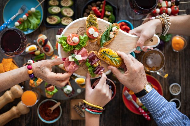 Kochkurs Online Tapas – gemeinsam Tapas essen
