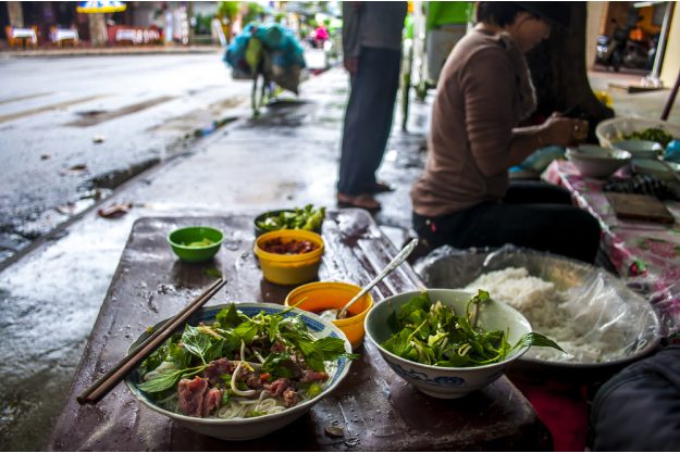 vietnamnesischer Kochkurs online Straßenszene