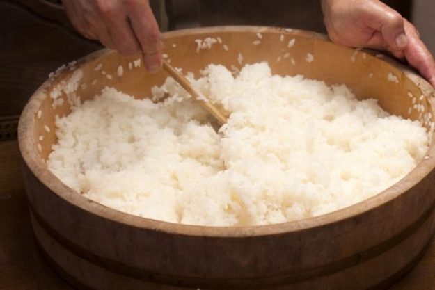 Online-kochkurs sushi Sushi-Reis