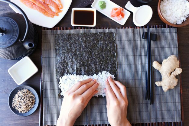 Online Kochkurs Sushi Sushi zubereiten wie die Könner