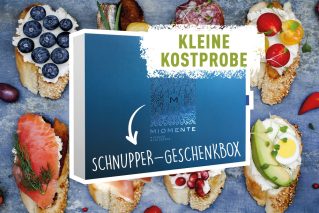 Geschenk kleine Aufmerksamkeit Kleine Kostprobe