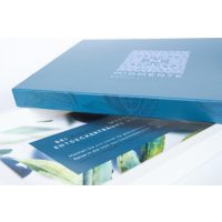 Asia-Kochkurs-Gutschein – Geschenkbox veredelt mit einer schimmernden Heißprägefolie