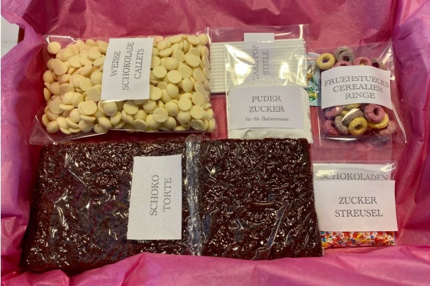 Online Backkurs  – rosa Cakepops