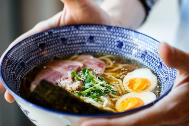 Ramen-Kochkurs Berlin – Ramen von oben