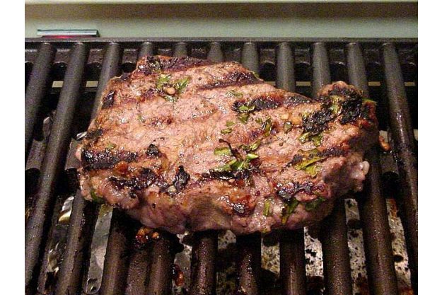 Steak auf dem Rost