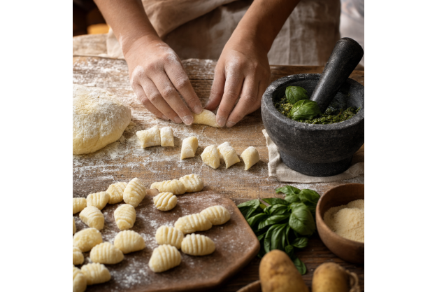 Pesto & Gnocchi selber machen