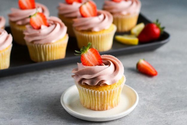Cupcake-Backkurs München – Erdbeer-Cupcakes