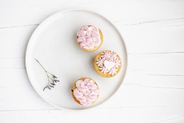 Cupcake-Backkurs München – rosa Topping