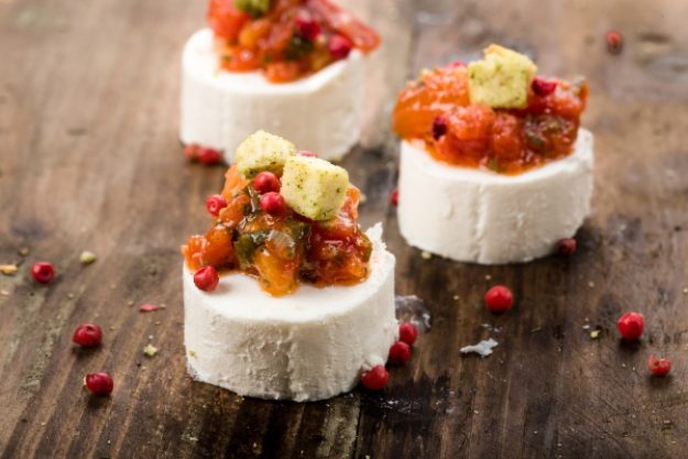 Erotik-Kochkurs Leipzig - Ziegenkäse mit rotem Pfeffer