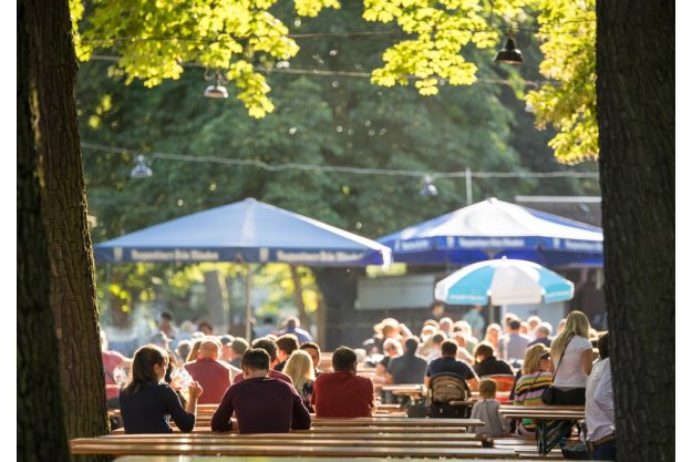 Genussreise München: entspannt im Biergarten