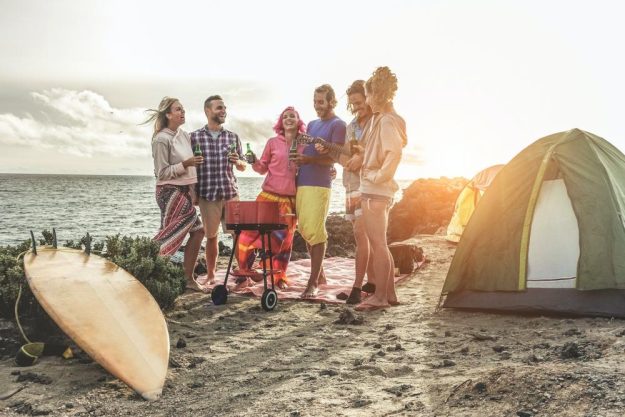 Grillkurs Berlin – am Strand grillen