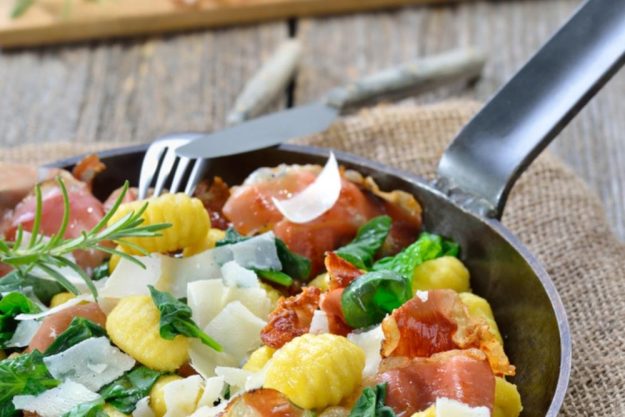 Kochkurs München – Gnocchi mit Schinken