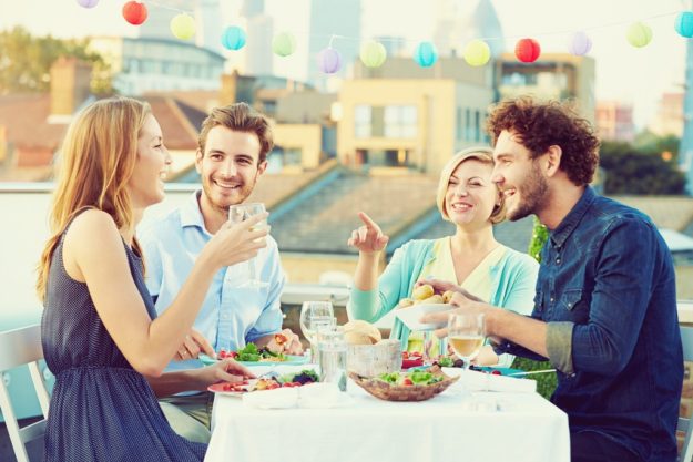 Kulinarische Stadtführung Berlin – Vorspeise auf der Dachterrasse