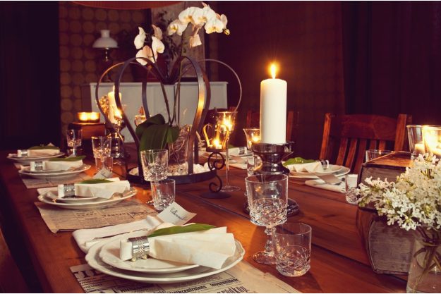 Kulinarische Stadtführung Berlin – gedeckter Tisch