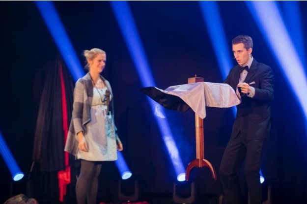 Magicdinner München – auf der Bühne