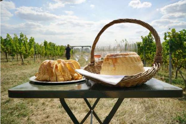 Weinprobe mit Wanderung Pfalz – Picknickkorb
