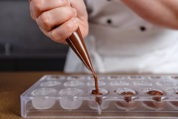 Pralinenkurs Hamburg – Hohlkörper füllen