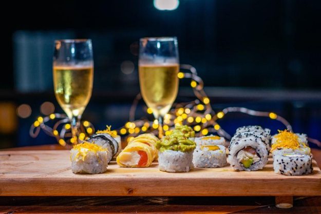 Schaumwein-Tasting Hamburg – Sekt zum Sushi probieren