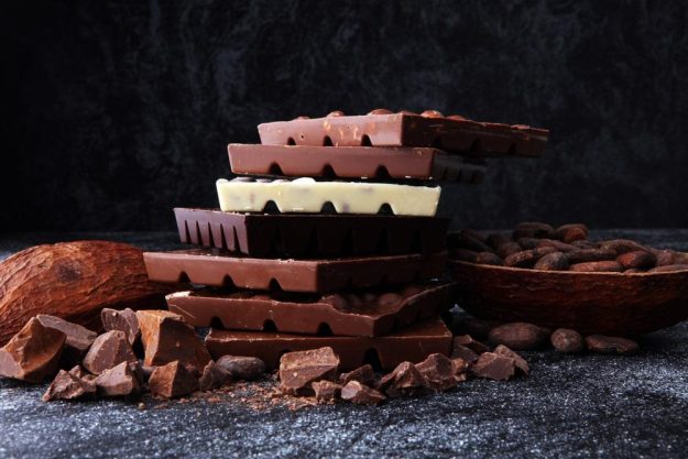 Schokoladenseminar Würzburg – Tafeln verschiedener Sorten