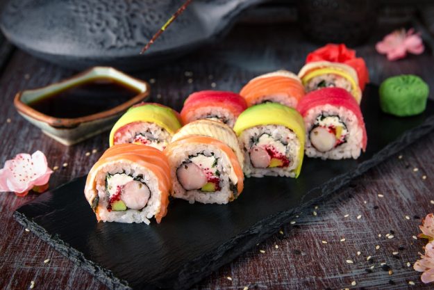 Sushi-Kurs-Bonn – Regenbogenmaki