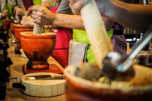 Thai-Kochkurs Köln – Ka Prao Kai Dao