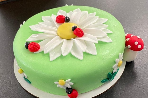 Tortenkurs Mannheim – Motivtorte Frühling