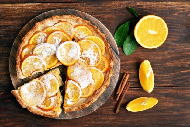 Veganer Kochkurs Berlin – Orangen-Tarte