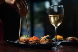 Weinprobe München Weingenuss mit Sushi