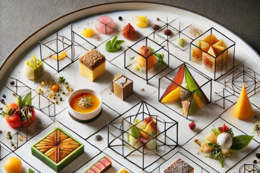 Gourmet-Kochkurs in Stuttgart Geometrie des Geschmacks