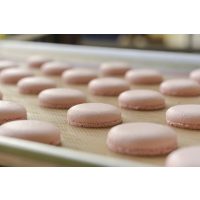 Backkurs Frankfurt – Macarons Hälften auf Blech