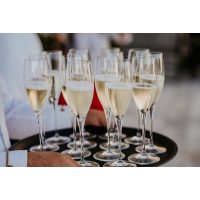Champagner-Seminar Berlin – Champagner auf Tablett