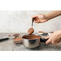 Schokoladen-Workshop Düsseldorf – geschmolzene Michschokolade