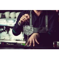 Gin-Tasting Berlin – Tättowierter Barkeeper mixt Gin Tonic