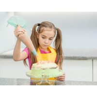 Kinder-Backkurs Würzburg: verzieren mit der Garniertülle