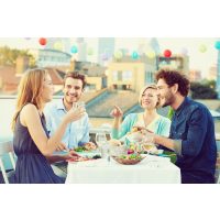 Kulinarische Stadtführung Berlin – Vorspeise auf der Dachterrasse