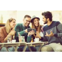 Kulinarische Stadtführung Düsseldorf – Gruppe bei der Stadtführung