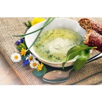 Paar-Kochkurs Stuttgart - Spinatsuppe mit Ei