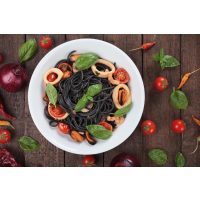 Pasta-Kochkurs Stuttgart: schwarze Nudeln mit Tintenfischringen