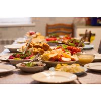 Saisonaler Kochkurs Köln – gedeckter Esstisch