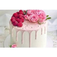 Torten-Kurs Essen – rosa Drips