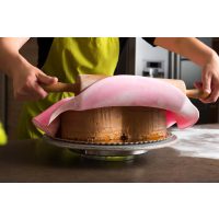 Tortenkurs Frankfurt – rosa Fondantdecke