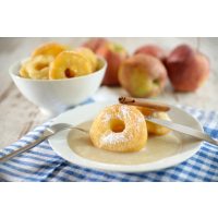 Weihnachtsfeier München Apfelringe