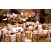 Weinprobe Frankfurt - Korkensammlung