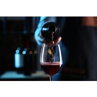 Weinseminar Frankfurt Rotwein einschenken