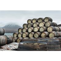 Whisky-Tasting Köln - gestapelte Fässer