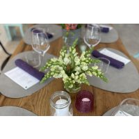 Wildkräuter-Kochkurs München – gedeckter Tisch