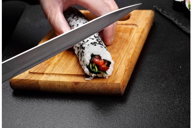 Sushi-Kurs Mannheim: mit Bambusmatte rollen