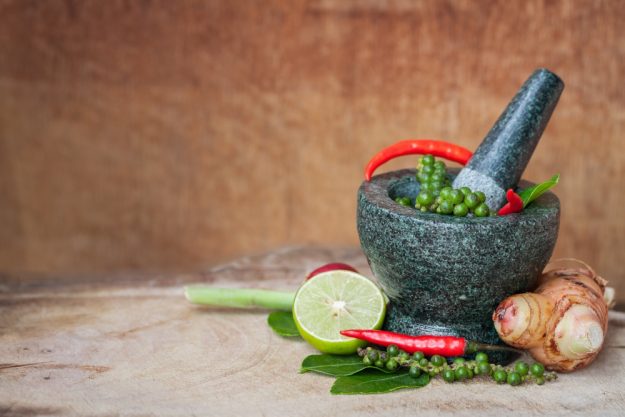 Thailand-Kochkurs-Berlin thailändische Gewürze