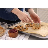 Gesunder Backkurs Bonn – Riegel auf Backblech